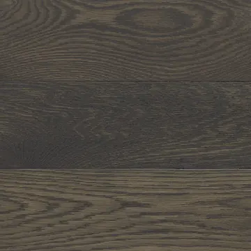 Ebony stain on white oak