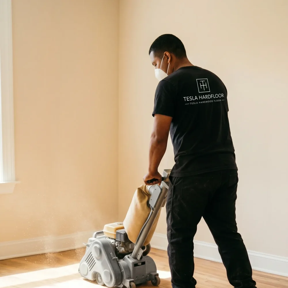 professional hardwood floor refinishing